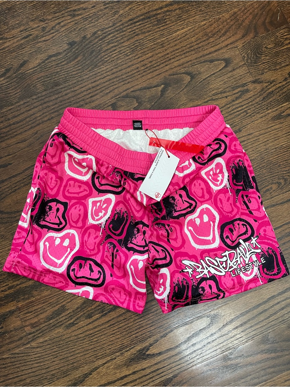 Baseball lifestyle smiley slugger shorts. New w tags